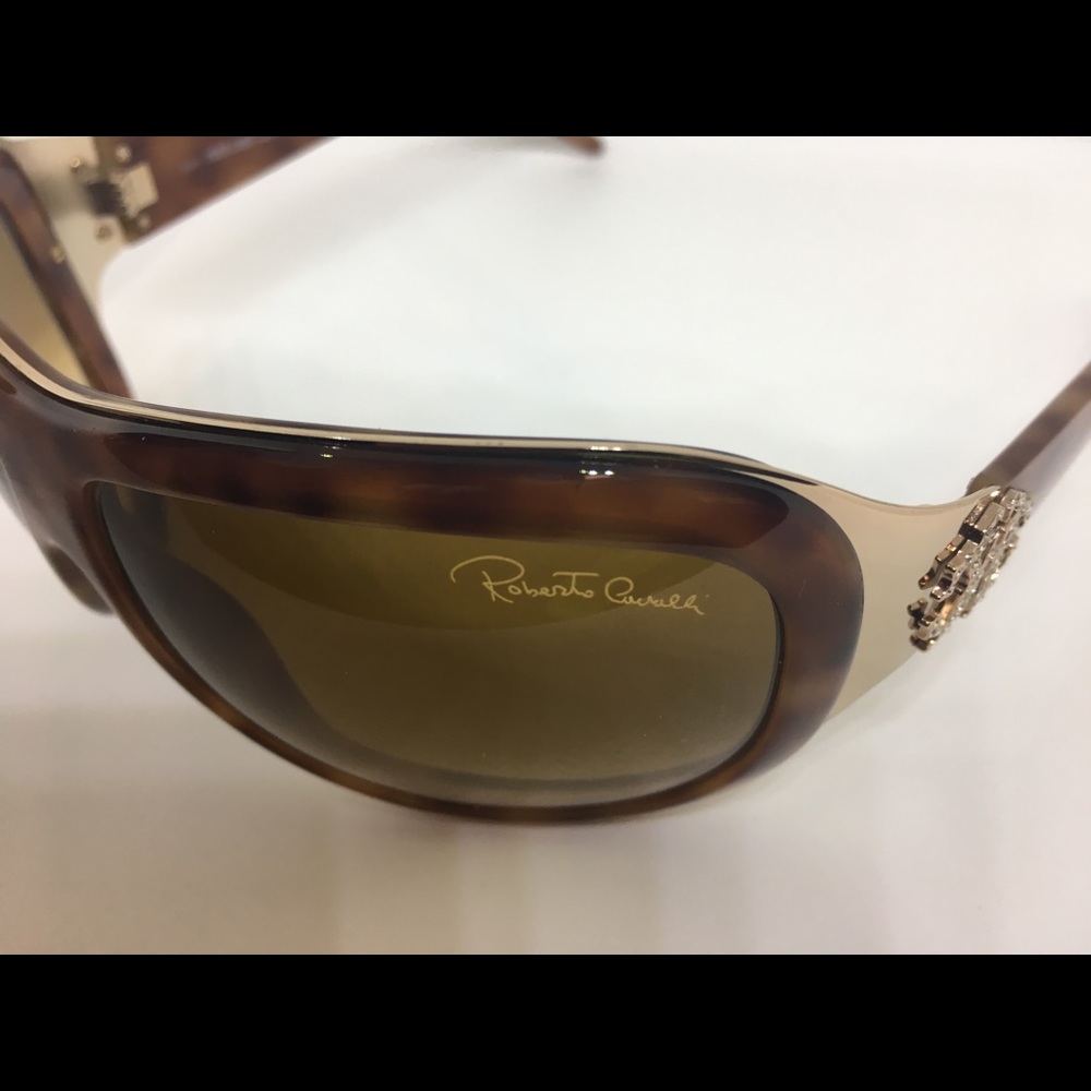 AUTH Roberto Cavalli Sunglasses Havana Tortoise - Picture 3 of 6